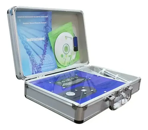 Analizador Cúantico Resonancia Magnética azul